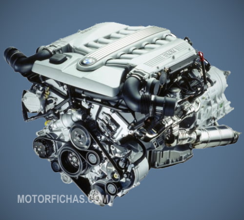 foto del motor bmw n73