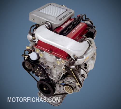 Foto del motor nissan sr20det